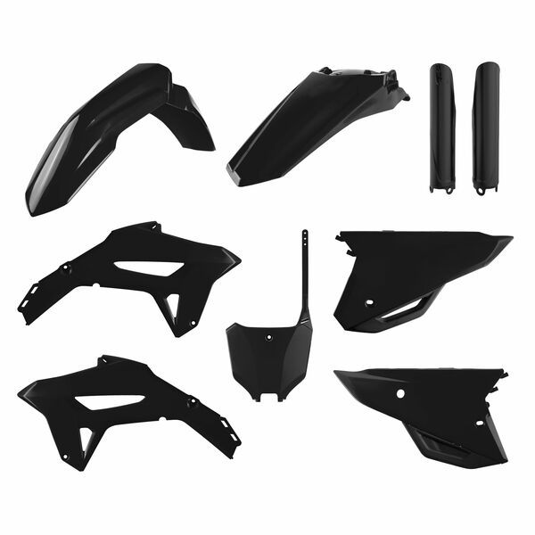 Plastics MX-Enduro Polisport Plastic Kit Honda CRF 450 R Black 91056