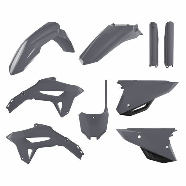Plastics MX-Enduro Polisport Plastic Kit Honda CRF 450 R Gray 91057
