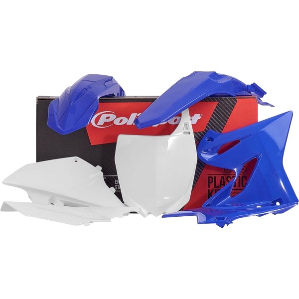 Plastice MX-Enduro Polisport Kit Plastice Kawasaki KLR 650 ABS Blue 90647