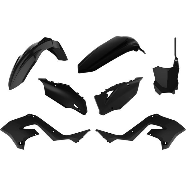 Plastice MX-Enduro Polisport Kit Plastice Kawasaki KX/125/250 Black 90934