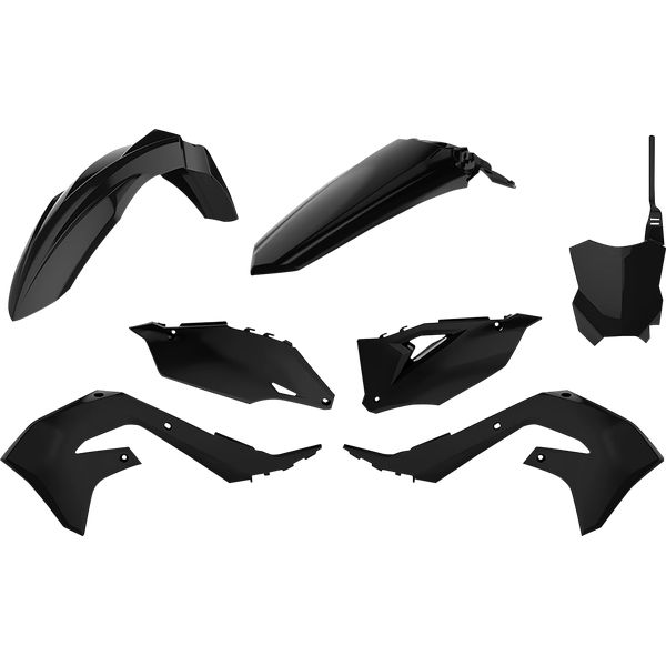 Plastics MX-Enduro Polisport Plastic Kit Kawasaki KX 450 F Black 90818