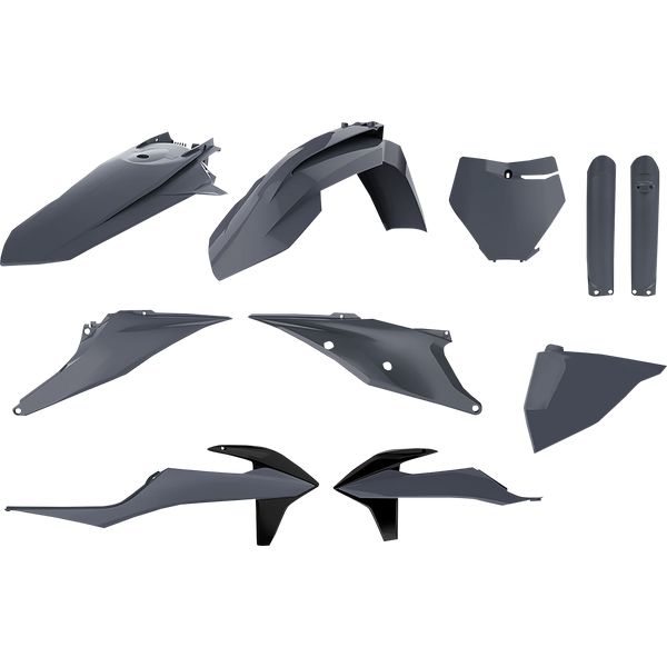 Plastice MX-Enduro Polisport Kit Plastice KTM SX/SX-F/XC/XC-F/125/150/250/350 Gray 90814