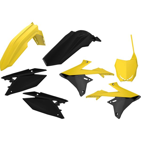 Plastice MX-Enduro Polisport Kit Plastice Suzuki RM-Z 250/RM-Z 450 Black 90839