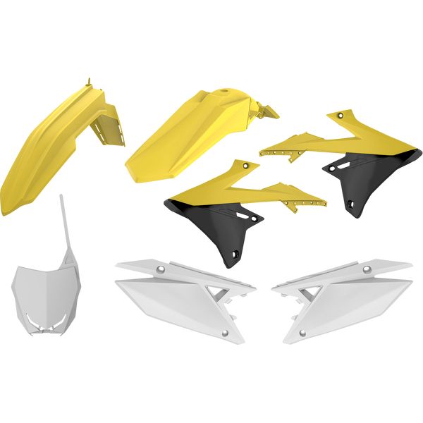Plastice MX-Enduro Polisport Kit Plastice Suzuki RM-Z 250/RM-Z 450/E Yellow 90763