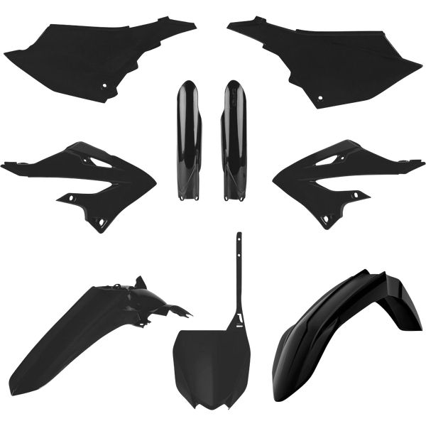 Plastics MX-Enduro Polisport Plastic Kit Yamaha YZ 125/250 Black 91129
