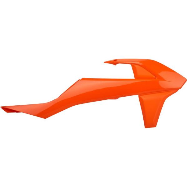 Plastice MX-Enduro Polisport Laterale Radiator Portocaliu KTM EXC 2017-2023