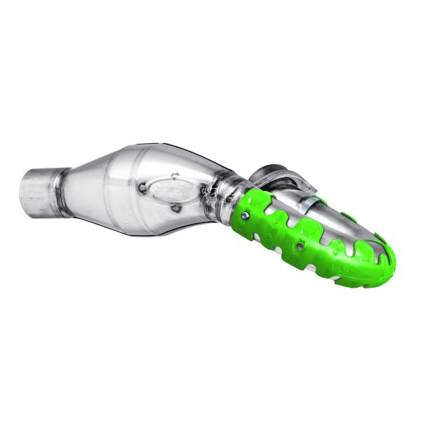 Exhaust Accessories Polisport ARMADILLO GUARD LONG 4 Stroke 40 CM  Green