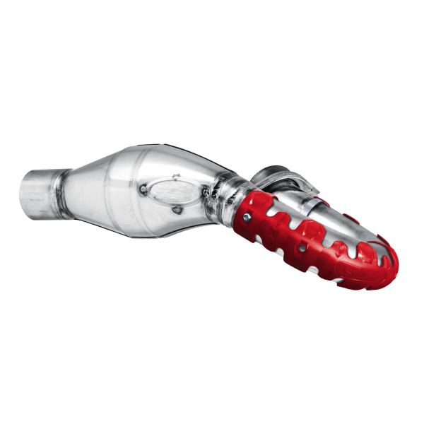 Accesorii Evacuare Polisport Protectie Toba Armadillo 4 Timpi Long 40 Cm Red