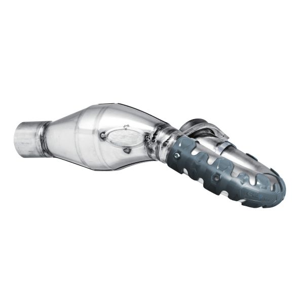 Exhaust Accessories Polisport ARMADILLO GUARD SHORT 4 Stroke 20 CM Grey