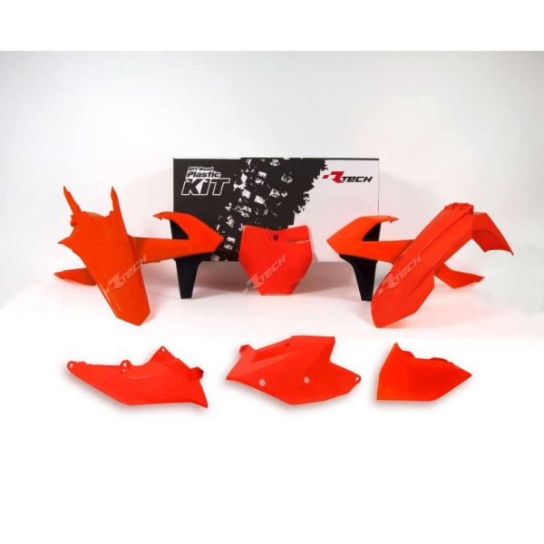  Racetech Kit Plastice KTM EXC 17-23' Portocaliu Neon
