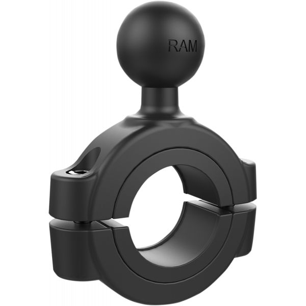 Handlebar Mounts Phone/GPS Ram Mounts Mount Base Torque Handlebar Aluminum Black - Ramb408-112-15u