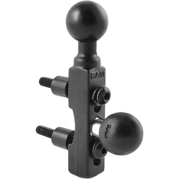 Handlebar Mounts Phone/GPS Ram Mounts Mount Base Clutch Reservoir Aluminum Black - Ram-b-309-2u