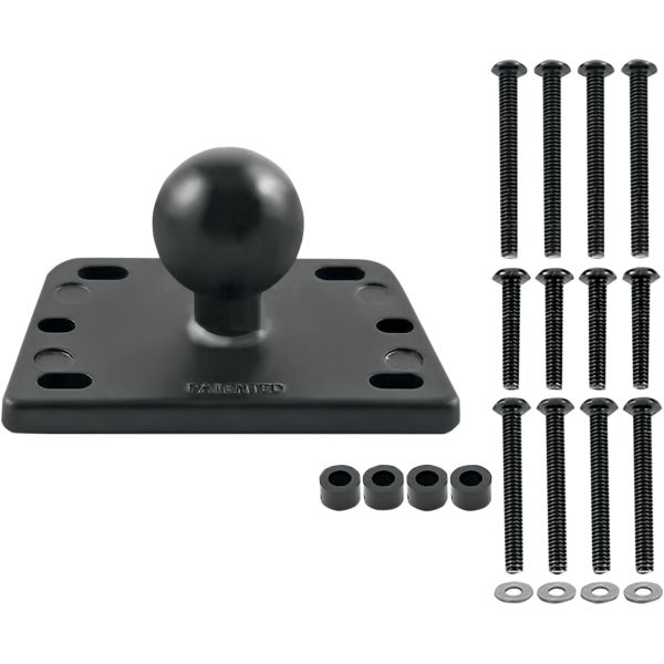 Suport Ghidon Telefon/GPS Ram Mounts Baza Prindere Moto Rezervor Frana/Ambreiaj cu o bila - Ram-b-345