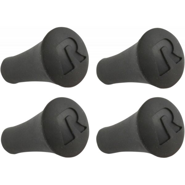 Handlebar Mounts Phone/GPS Ram Mounts Replacement Cradle Caps 4x Rubber Black - Rap-un-cap-4