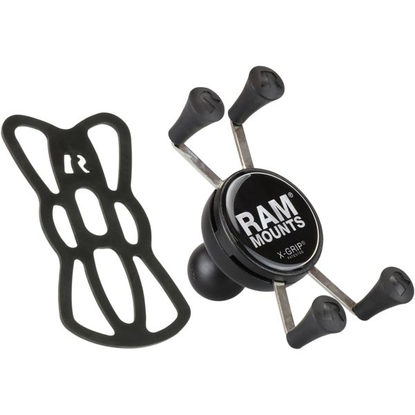 Handlebar Mounts Phone/GPS Ram Mounts Cradle Holder Large Phone/phablet Composite Black - Ram-hol-un10bu