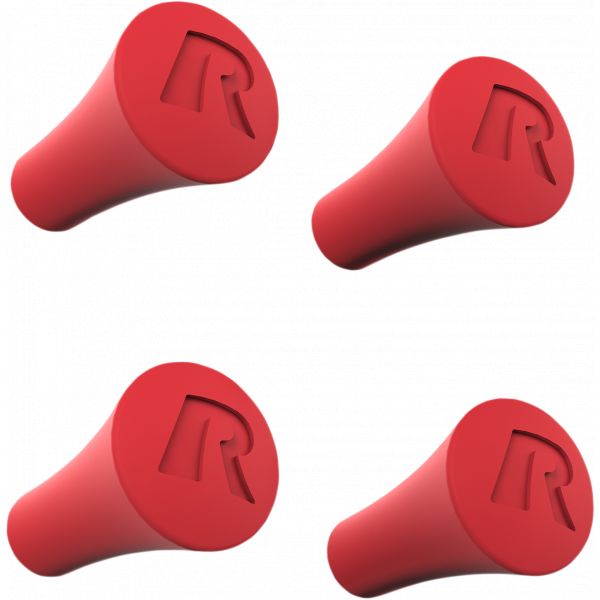 Handlebar Mounts Phone/GPS Ram Mounts Red X-grip Post Caps - Rap-uncap4redu