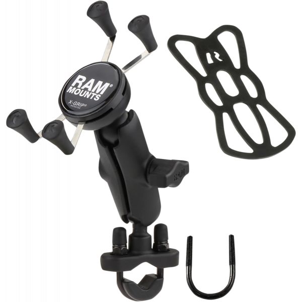 Suport Ghidon Telefon/GPS Ram Mounts X-grip Suport MobilPrindere Ghidon Mount Aluminum Steel Black - Ram-b-149z-un7