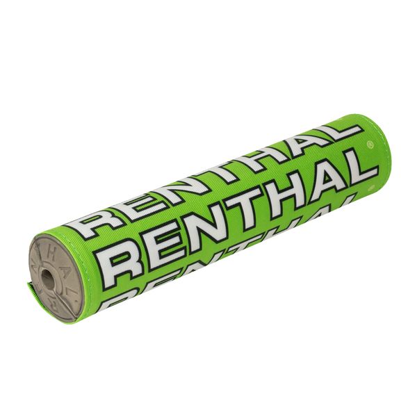 Handlebar Accessories Renthal Vintage Bar Pad SX Crossbar Green/White P357 