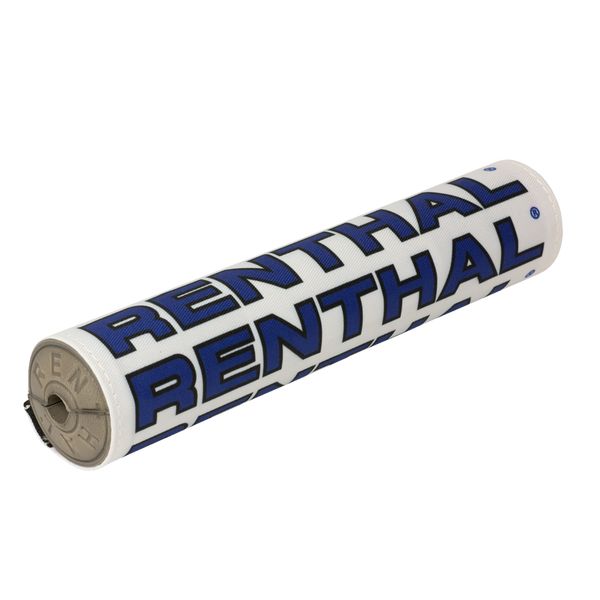 Handlebar Accessories Renthal Vintage Bar Pad SX Crossbar White/Blue P350