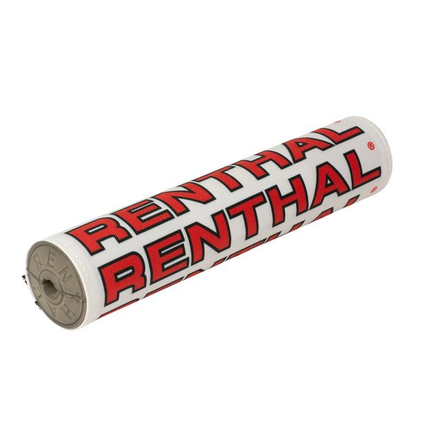 Handlebar Accessories Renthal Vintage Bar Pad SX Crossbar White/Red P351