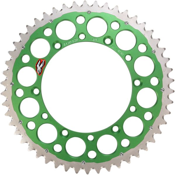 Chain kit Renthal Rear Sprocket 520 50 Teeth GN SC TWIN 12101140