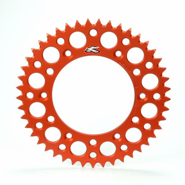 Chain Kit Street Bikes Renthal Sprocket Rear Aluminium  530 43T Ha - 240u-530-43p-ha