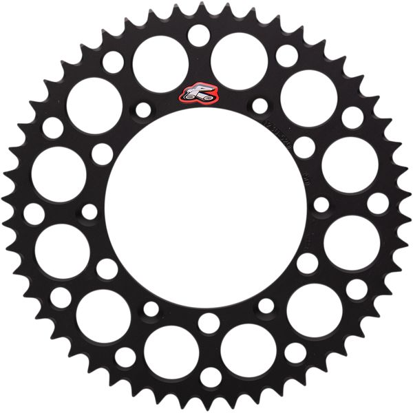 Kit de lant Renthal Pinion Spate Aluminiu Suzuki Negru 50 - 123u-520-50-bk