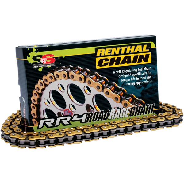 Kit de lant Renthal X-Ring Chain RR4 SRS 520 120 Gold- C377
