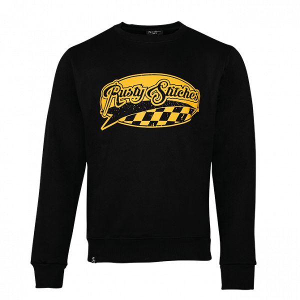 Casual T-shirts/Shirts Rusty Stitches Uni Black/Yellow 2020 Sweater
