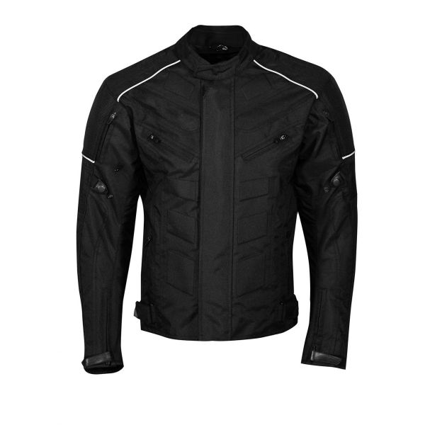 Textile jackets Rusty Stitches Textile Moto Jacket Romeo Black
