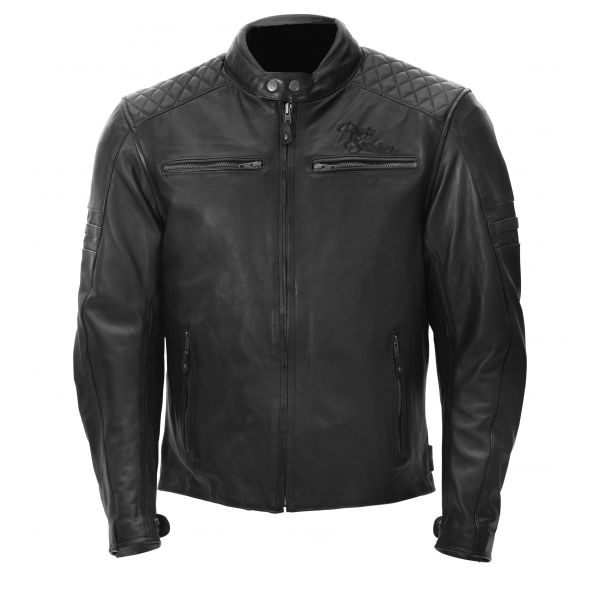 Geci Moto Piele Rusty Stitches Geaca Moto Piele JARI Black