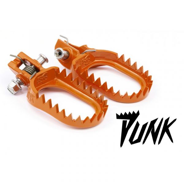 MX Foot Pegs S3 KTM/Husqvarna 2017- Punk Steel Foot Pegs