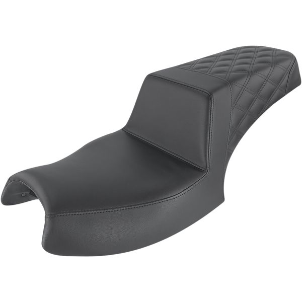 Street Bike Saddle Saddlemen SEAT STEPUP PAS LS IND BK I20-06-173