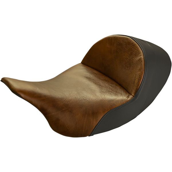 Street Bike Saddle Saddlemen SEAT LARIAT SOLO FL BROWN 808-07B-0041L
