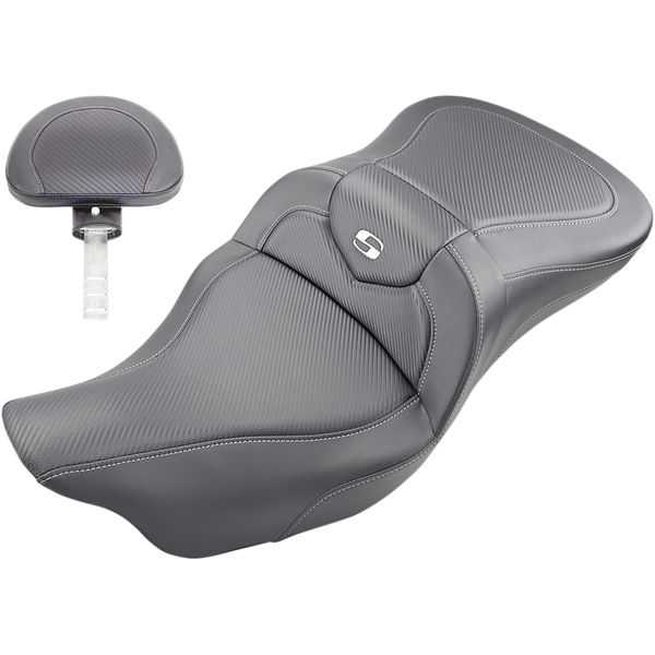 Street Bike Saddle Saddlemen SEAT ROADSOFA CF W/BR 808-07B-185BR
