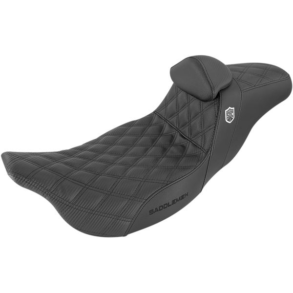 Street Bike Saddle Saddlemen SEAT SDC PERF GRIP B/R SC80807DBRT