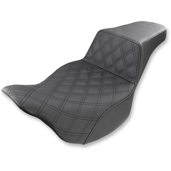 Street Bike Saddle Saddlemen SEAT STEP UP LS FLH 808-07B-172