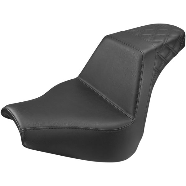 Street Bike Saddle Saddlemen SEAT STEP UP PASS LS BLK 818-31-173