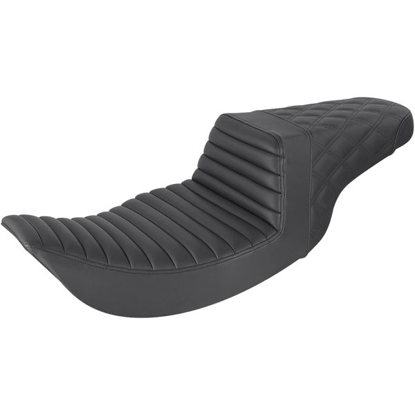 Street Bike Saddle Saddlemen SEAT STEP UP TR   LS BLCK 897-06-176