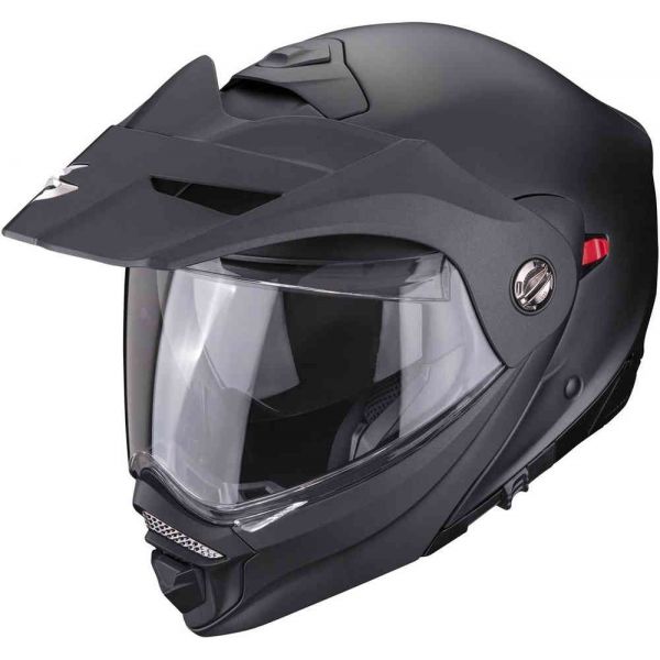 Casti Moto Adventure-Touring Scorpion Exo Casca Moto Flip-UP/Touring/Adventure ADX-2 Solid Black Matt 23