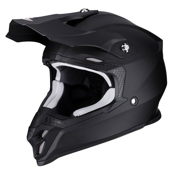 Casti Cross-Enduro Scorpion Exo Casca Moto Enduro Vx-16 Negru Mat