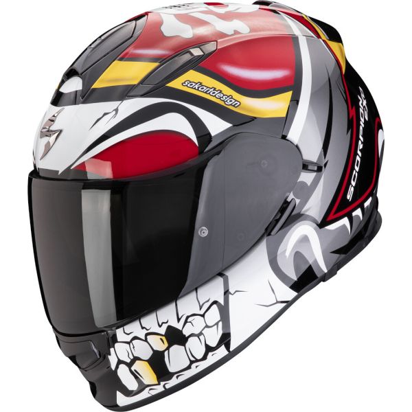 Casti Moto Integrale Scorpion Exo Casca Moto Full-Face EXO 491 Pirate Red 24