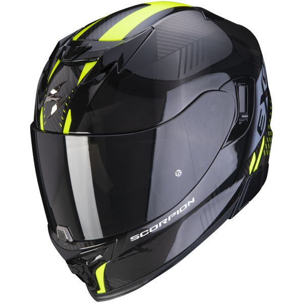 Casti Moto Integrale Scorpion Exo Casca Moto Full-Face Exo 520 Air Laten Black/Neon Yellow