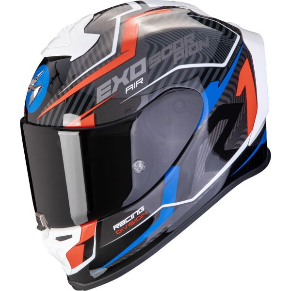 Casti Moto Integrale Scorpion Exo Casca Moto Full-Face EXO R1 Evo Air Coup Black/Red/Blue 24
