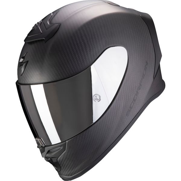 Casti Moto Integrale Scorpion Exo Casca Moto Full-Face EXO R1 Evo Carbon Air Solid Black Matt 24