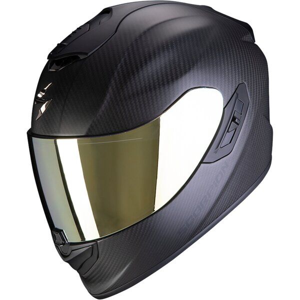 Casti Moto Integrale Scorpion Exo Casca Moto Full-Face/Integrala Exo 1400 Evo 2 Carbon Air Solid Black 2024