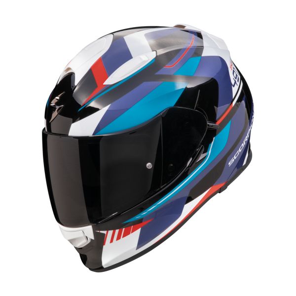 Casti Moto Integrale Scorpion Exo Casca Moto Full-Face/Integrala Exo-491 Abilis Black/Blue/Red 2024