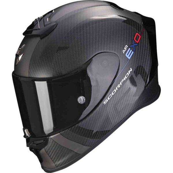 Casti Moto Integrale Scorpion Exo Casca Moto Full-Face/Integrala Exo R1 Evo Air Carbon MG Negru Mat/Gri