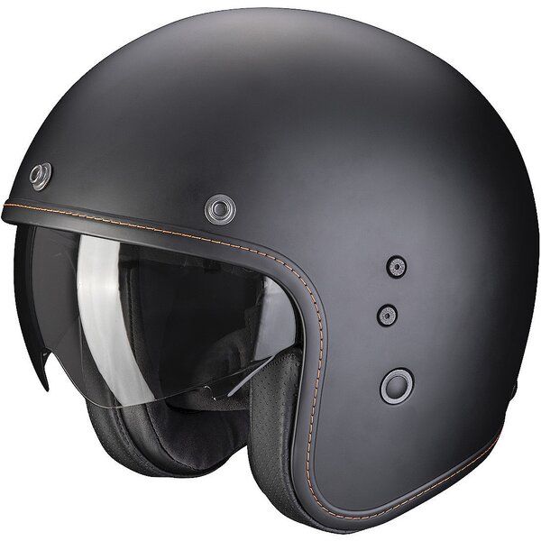 Casti Moto Jet (Open Face) Scorpion Exo Casca Moto Open-Face Belfast Evo Uni Negru Mat