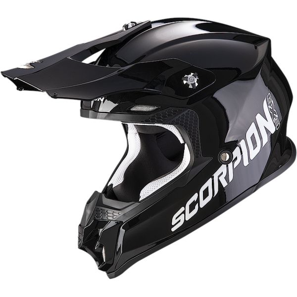 Casti Cross-Enduro Scorpion Exo Casca Moto MX/Enduro VX-16 Evo Air Solid Black 24